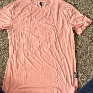 ComfyCo Women's Pink Short Sleeve Tee